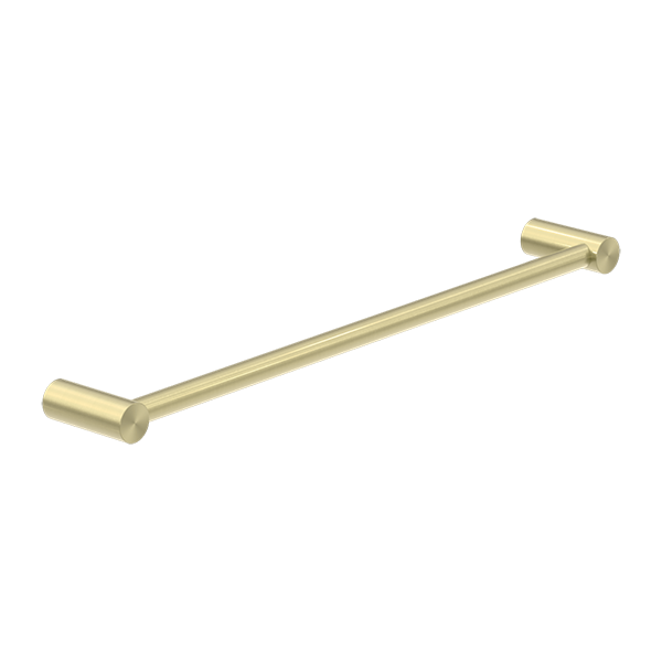 Nero New Mecca Single Towel Rail 600mm Brushed Gold