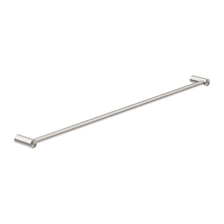 Nero New Mecca Single Towel Rail 800mm Brushed Nickel
