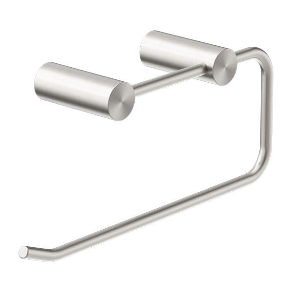 Nero Mecca Hand Towel Rail Brushed Nickel