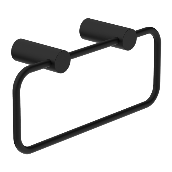 Nero Mecca Hand Towel Ring Matte Black