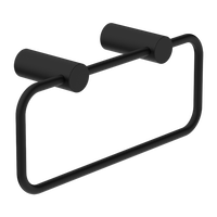 Nero Mecca Hand Towel Ring - Matte Black