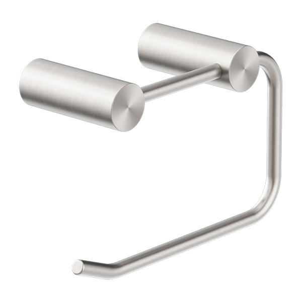 Nero Mecca Toilet Roll Holder Brushed Nickel