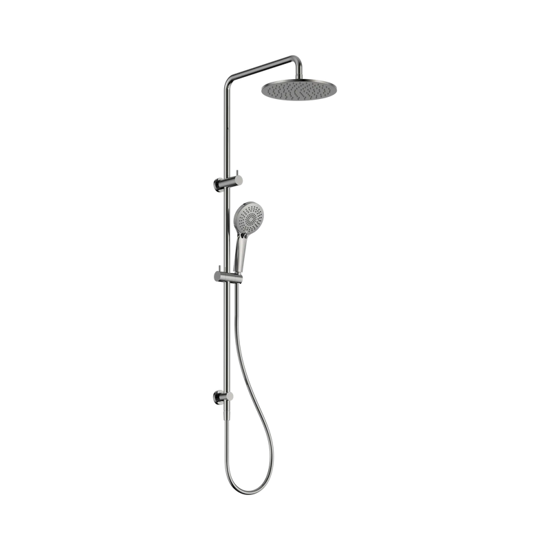 Nero Dolce Mecca Twin Shower Set 2 in 1 Chrome