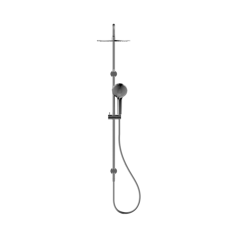 Nero Dolce Mecca Twin Shower Set 2 in 1 Chrome