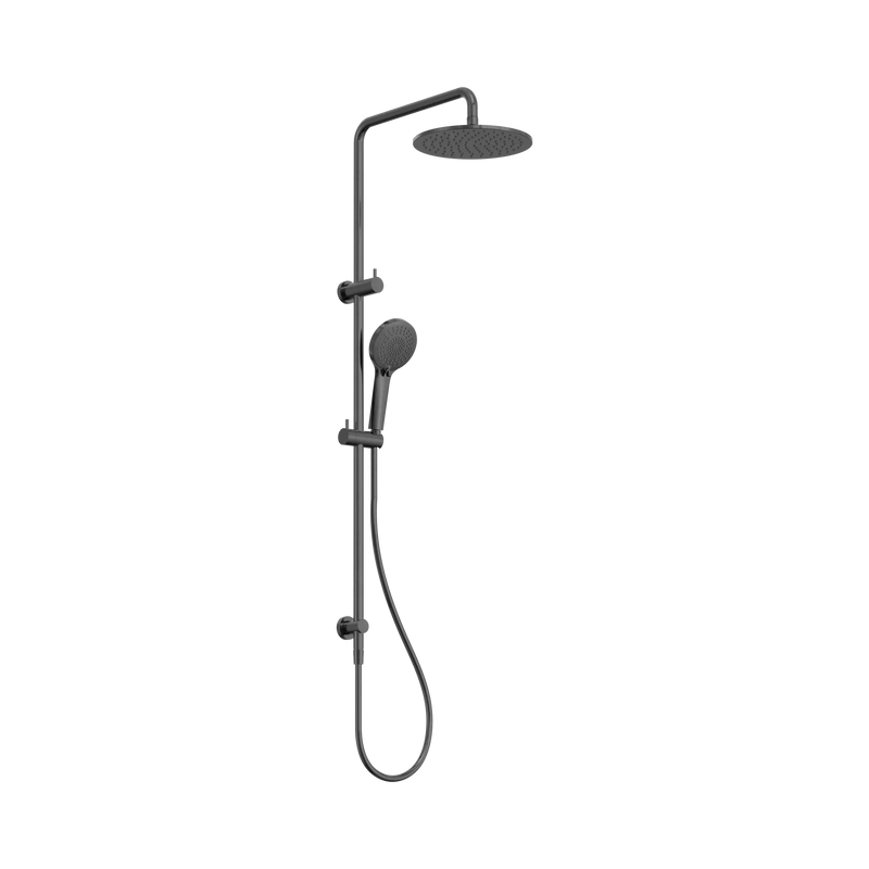 Nero Dolce Mecca Twin Shower 2 in 1 Gun Metal