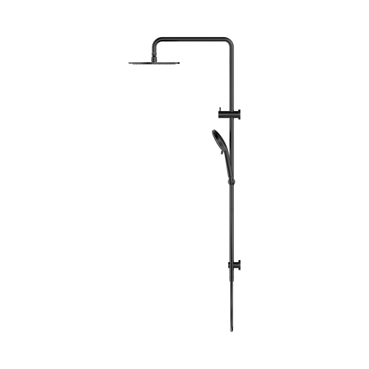 Nero Dolce Mecca Twin Shower 2 in 1 Gun Metal
