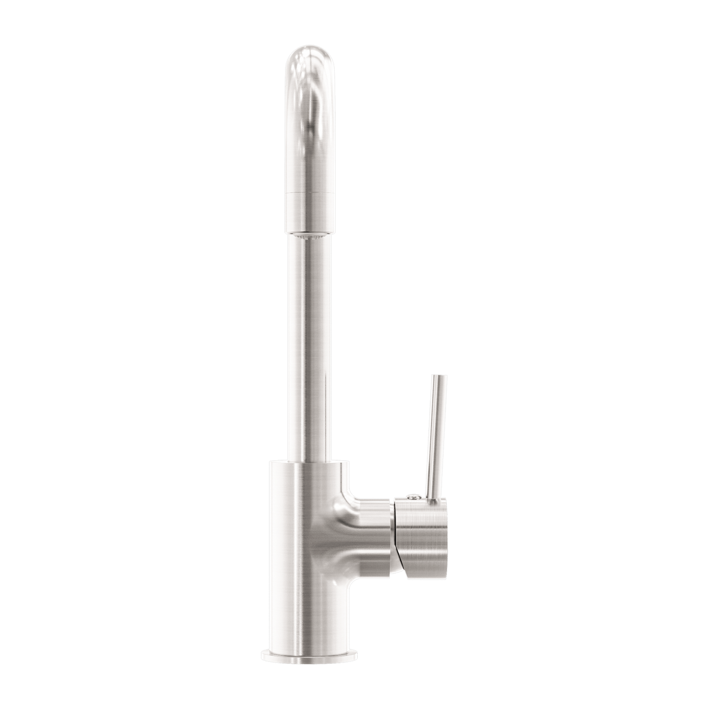 Nero Dolce Kitchen Mixer Square Shape Brushed Nickel