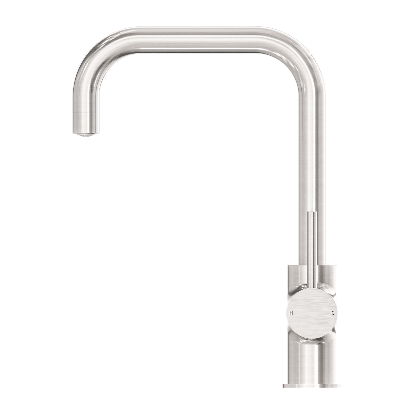 Nero Dolce Kitchen Mixer Square Shape Brushed Nickel