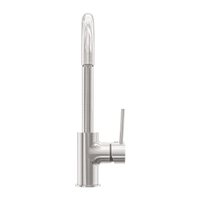 Nero Dolce Kitchen Mixer Gooseneck - Brushed Nickel