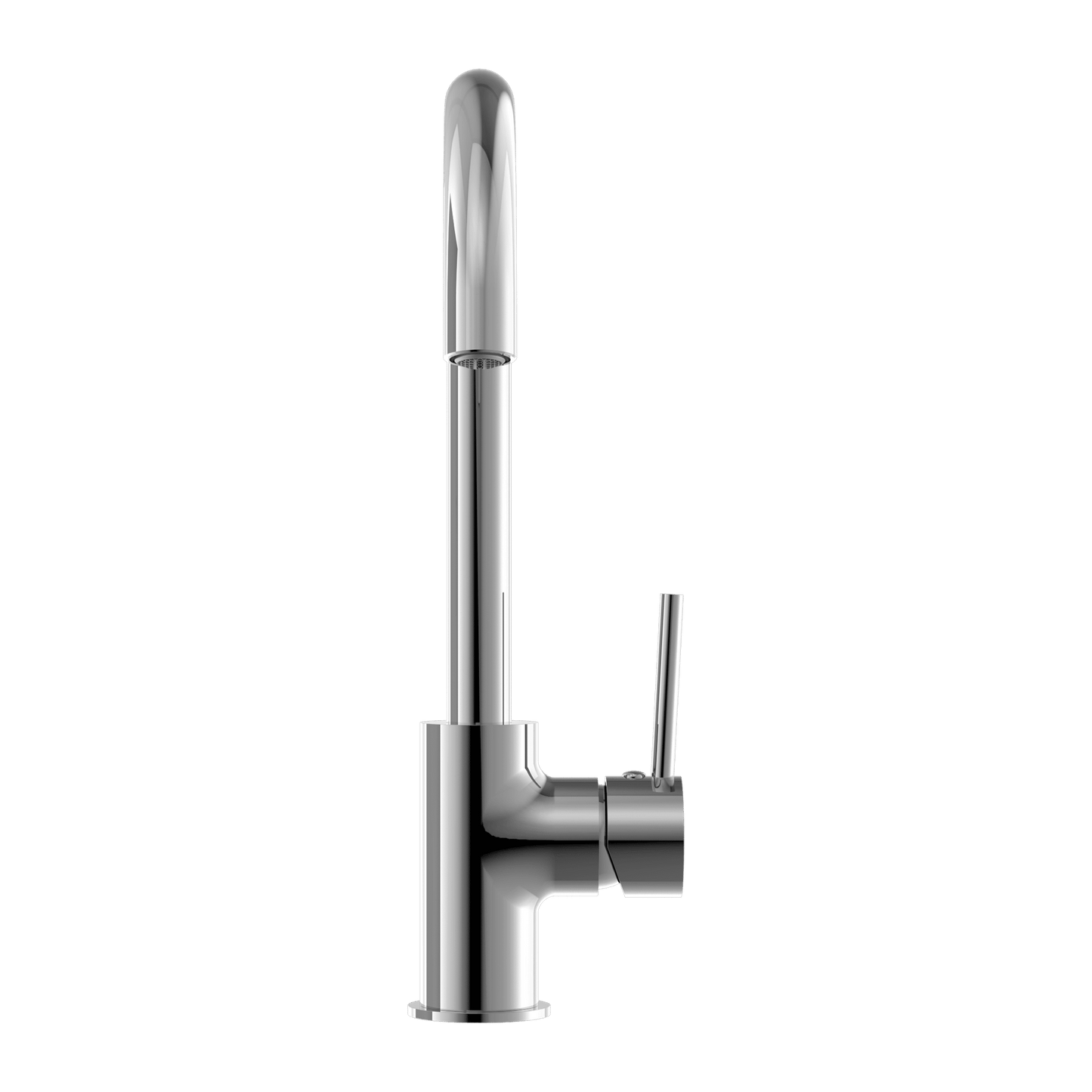 Nero Dolce Kitchen Mixer Gooseneck Chrome