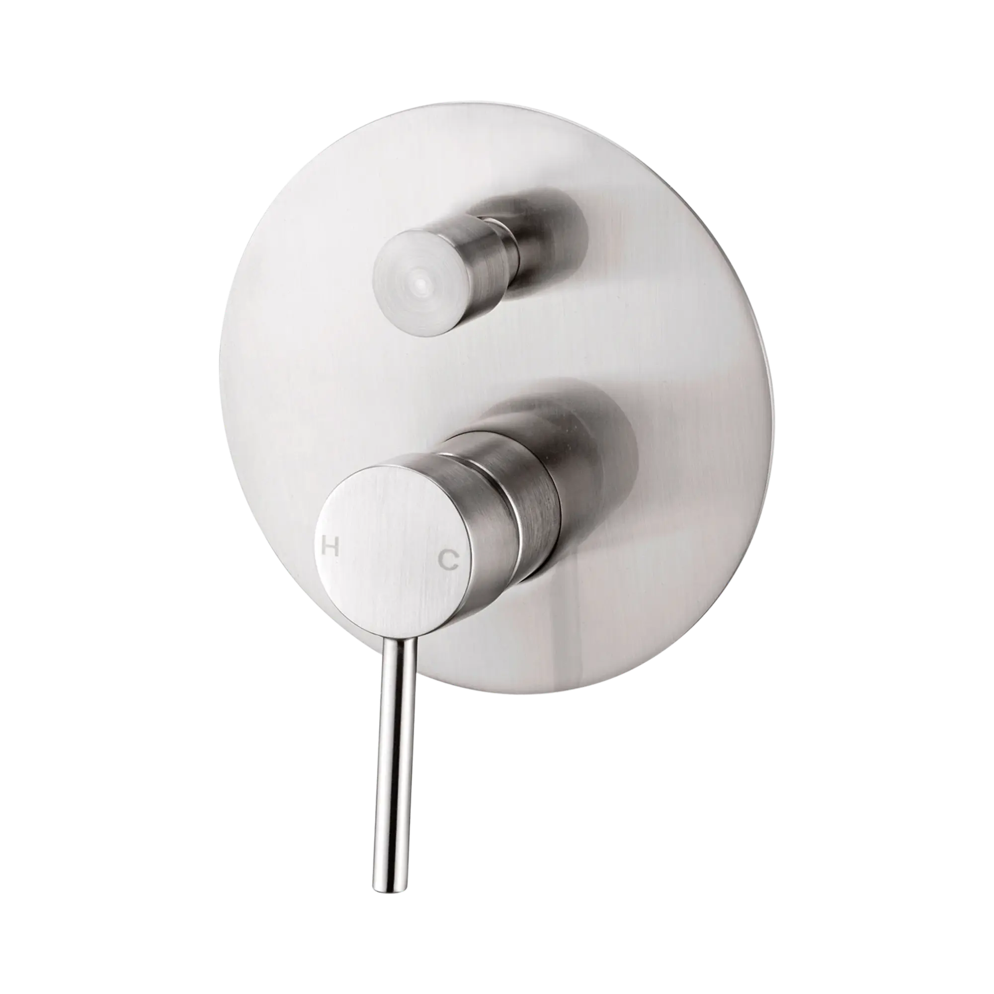 Nero DOLCE SHOWER MIXER WITH DIVERTER Brushed Nickel