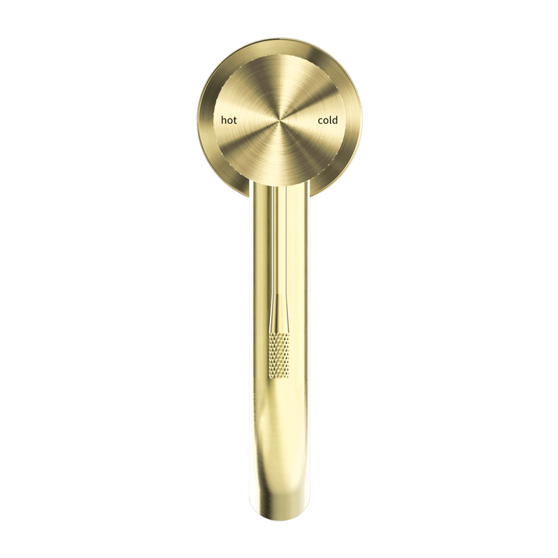 Nero Opal Basin Mixer Brushed Gold