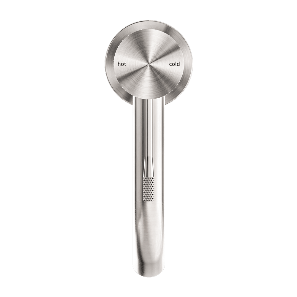 Nero Opal Basin Mixer Brushed Nickel