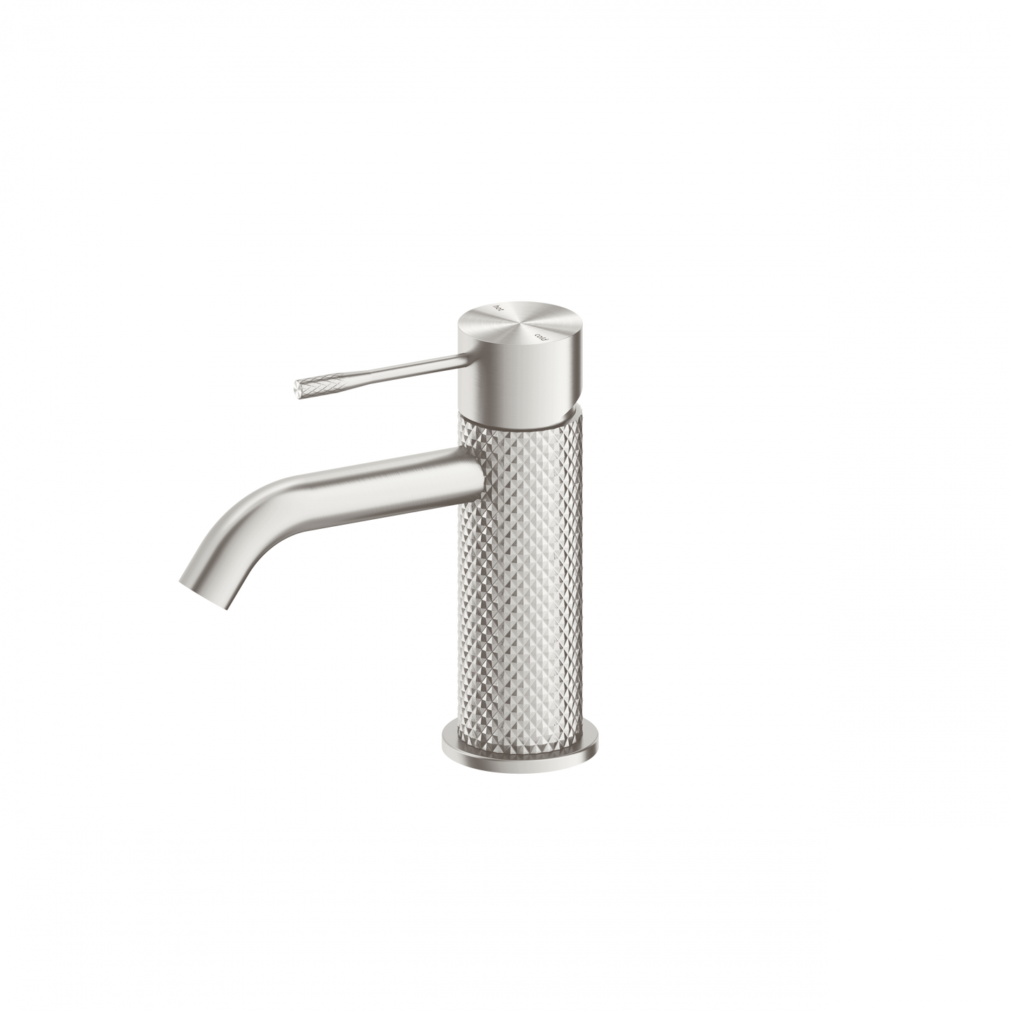 Nero Opal Basin Mixer Brushed Nickel