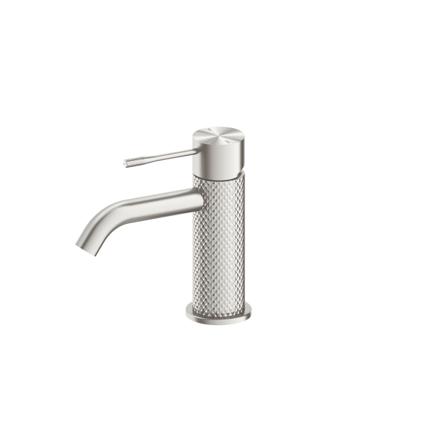 Nero Opal Basin Mixer Brushed Nickel