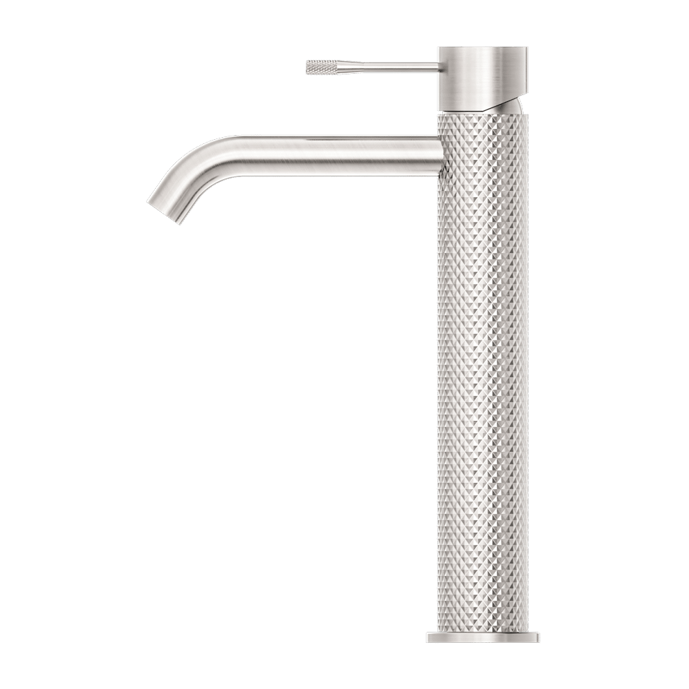 Opal Tall Basin Mixer Brushed Nickel