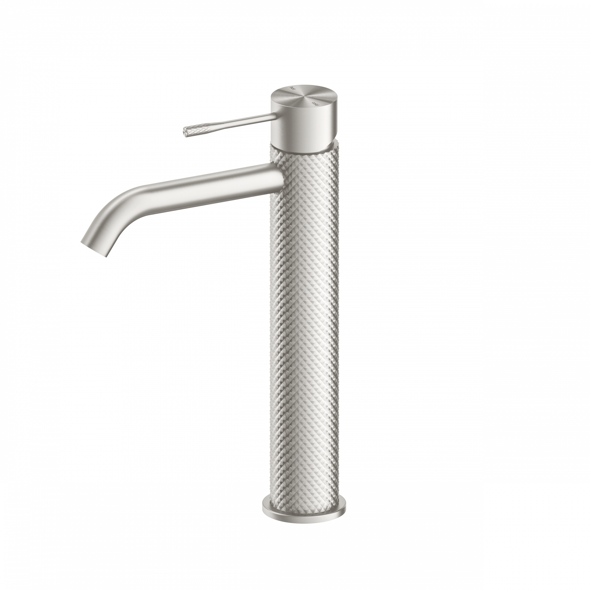 Opal Tall Basin Mixer Brushed Nickel