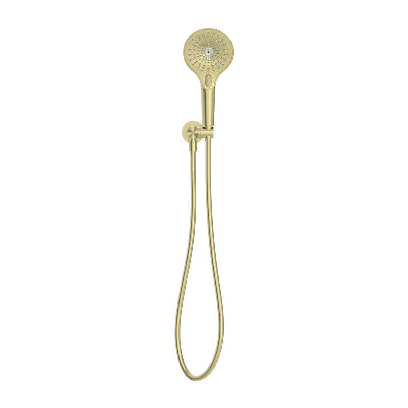 Nero Opal Shower Bracket Brushed Gold