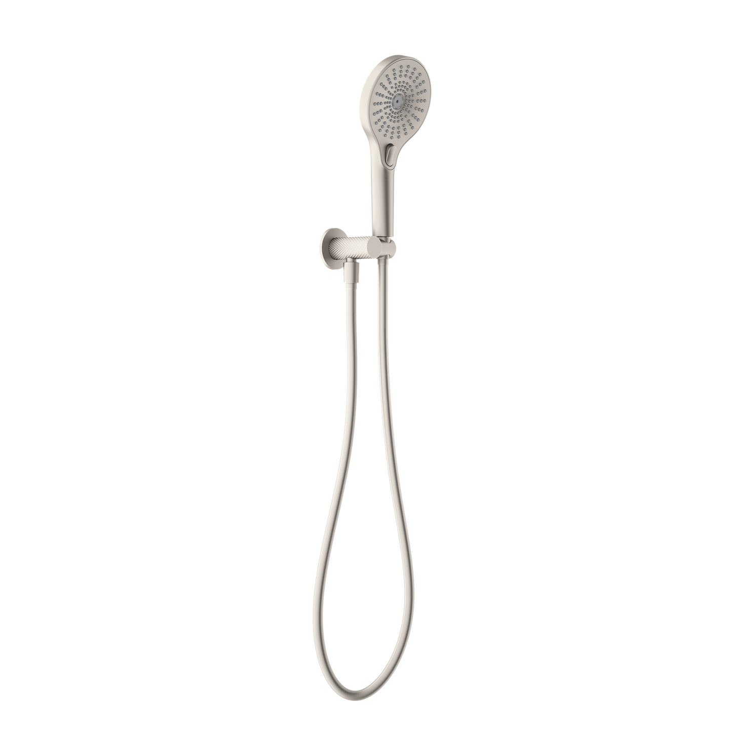 Nero Opal Shower Bracket Brushed Nickel
