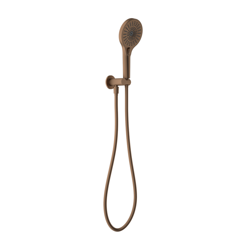Nero Opal Shower Bracket Brushed Bronze