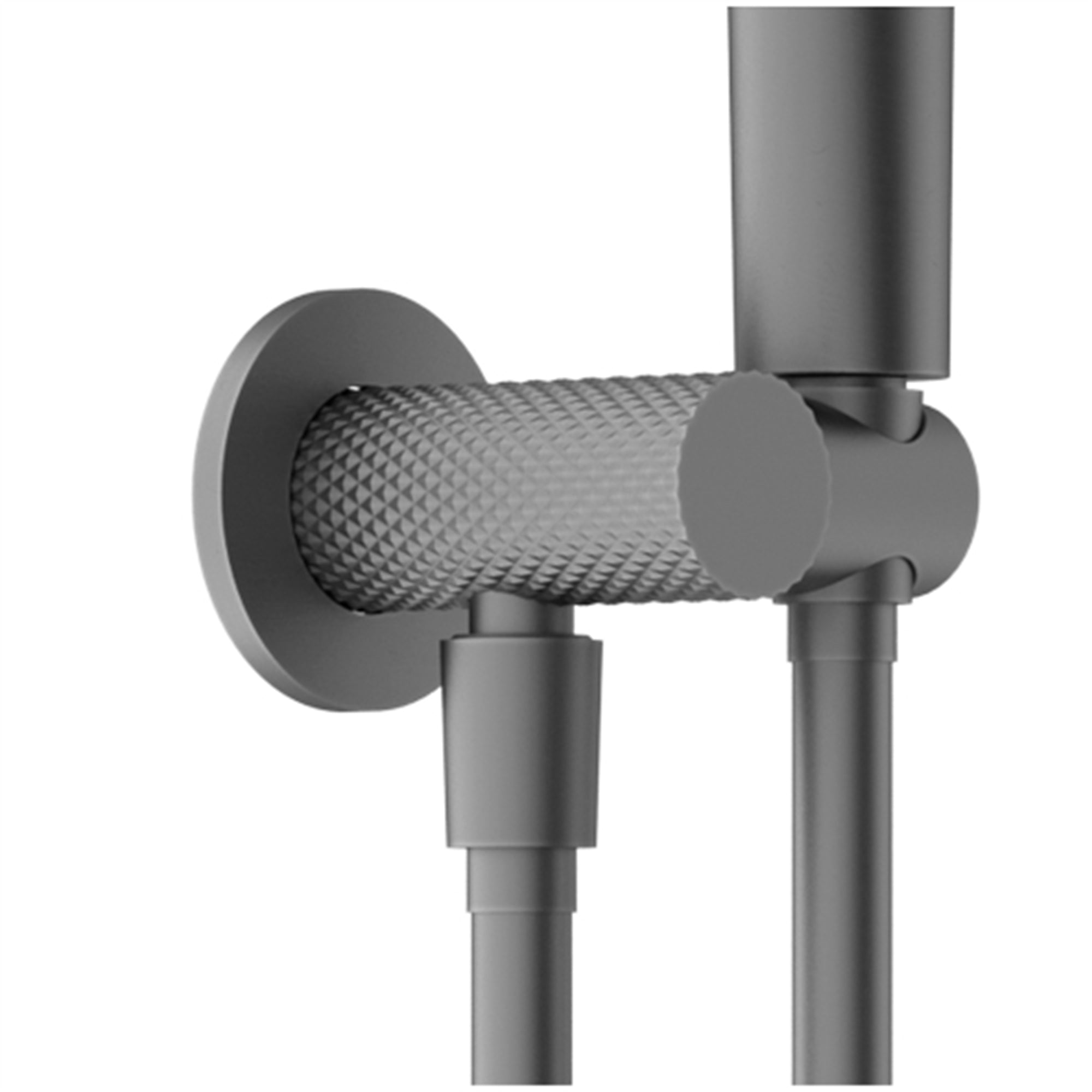 Nero Opal Shower Bracket GunMetal