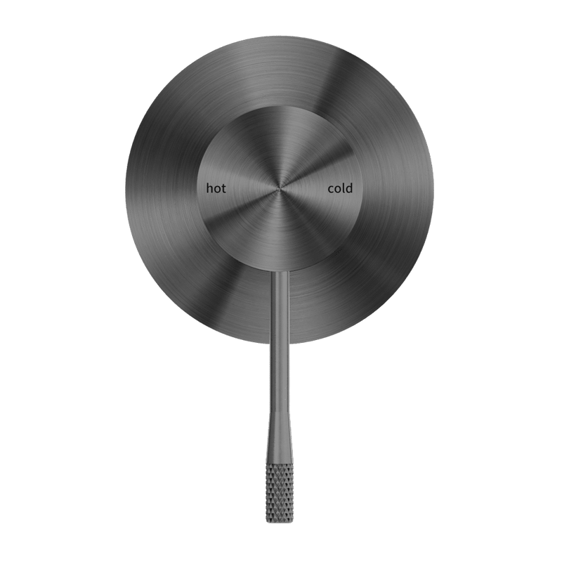 Nero Opal Graphite Gun Metal Shower Wall Mixer