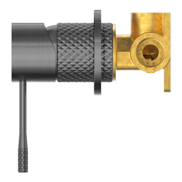 Nero Opal Shower Mixer with 60mm Plate Graphite