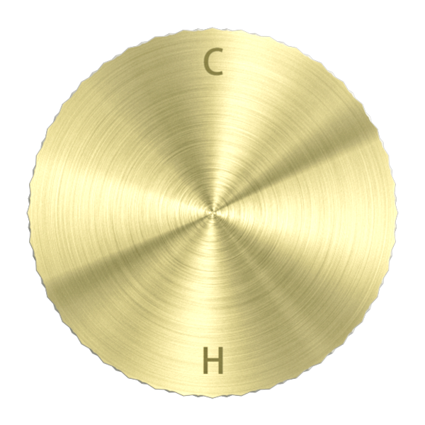 Nero Opal Progressive Shower Mixer Brushed Gold