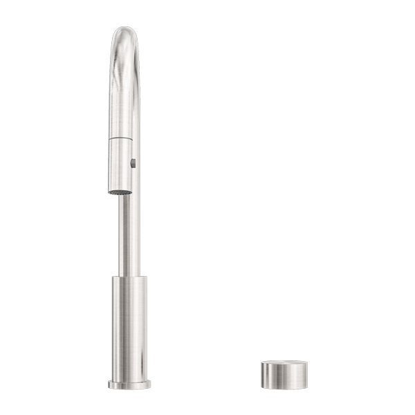 Nero Kara Progressive Pull Out Kitchen Set Brushed Nickel