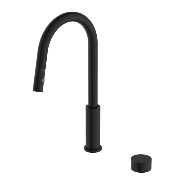 Nero Kara Progressive Pull Out Kitchen Set Matte Black
