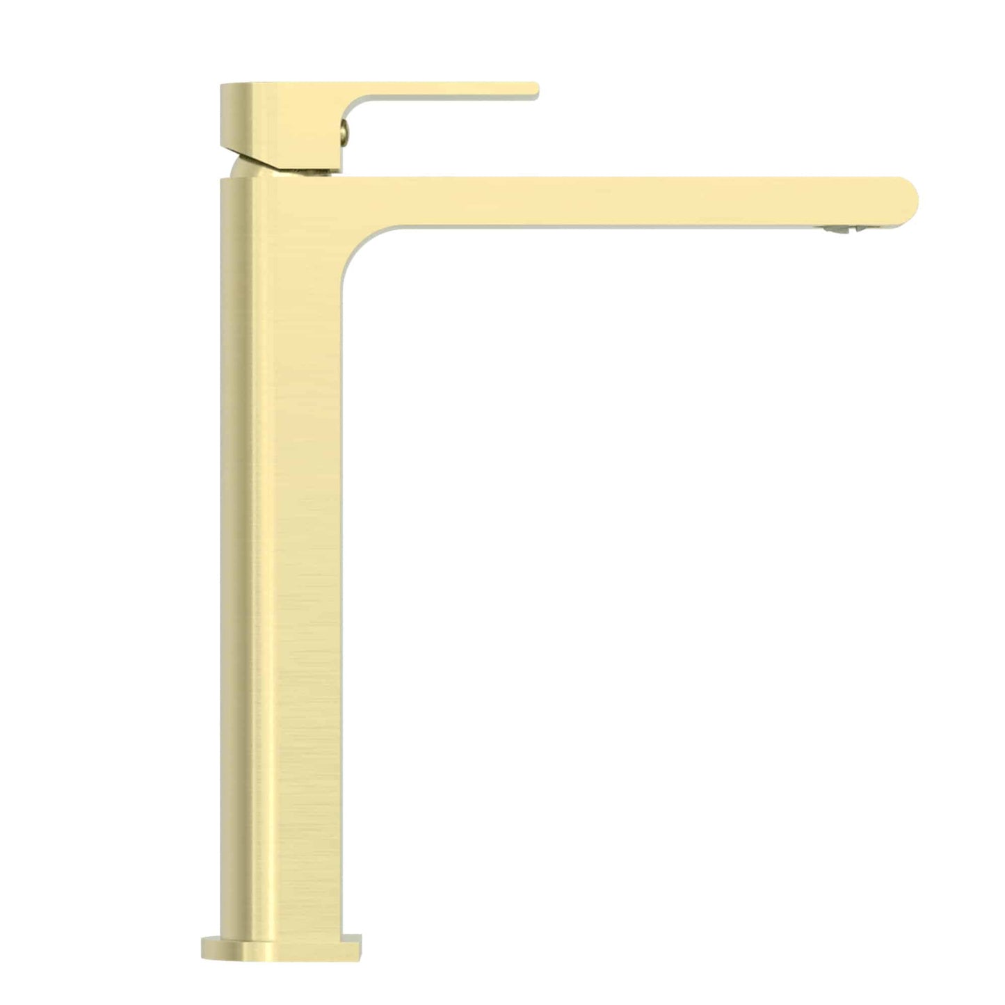 Nero Bianca Tall Basin Mixer Brushed Gold