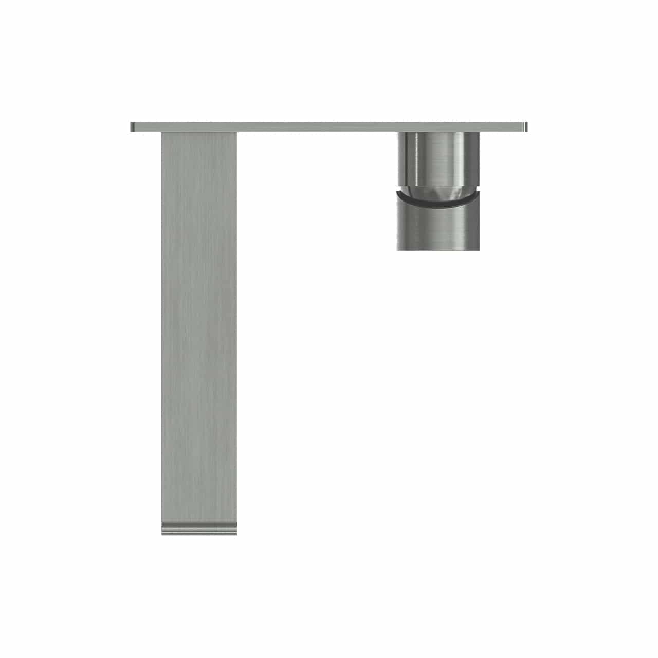Nero Bianca Wall Basin Mixer Gun Metal Grey