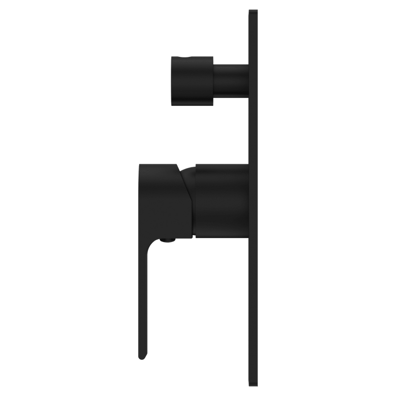 Nero Bianca Shower Mixer Diverter Matte Black