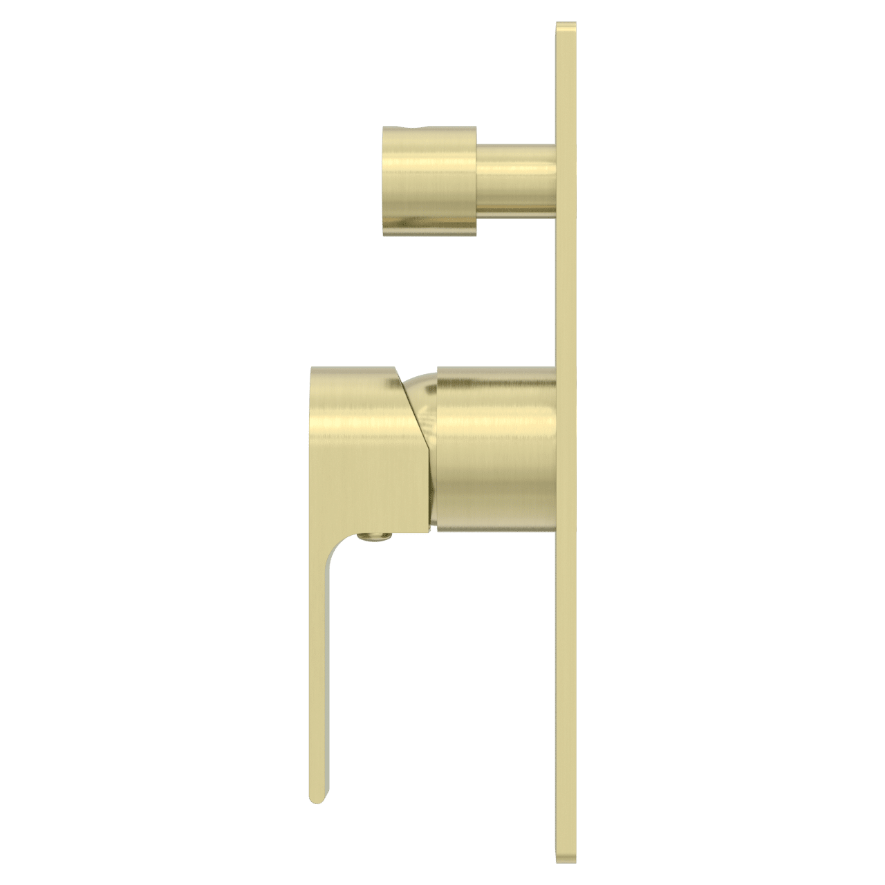 Nero Bianca Shower Mixer Diverter Brushed Gold