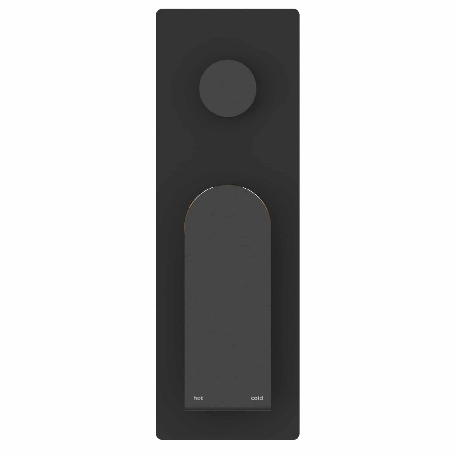 Nero Bianca Shower Mixer Diverter Matte Black
