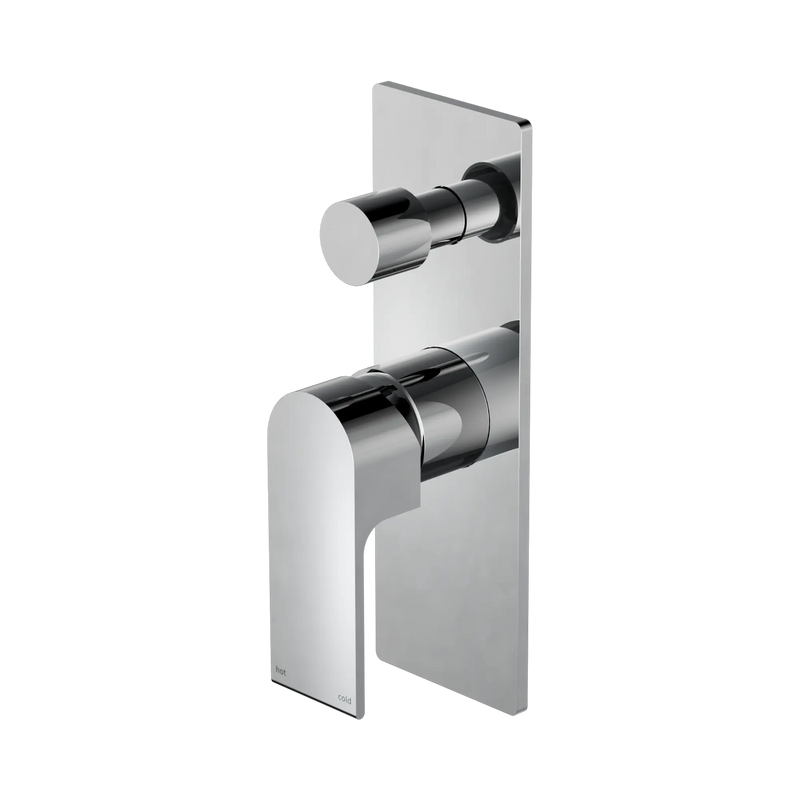 Nero Bianca Shower Mixer Diverter Chrome