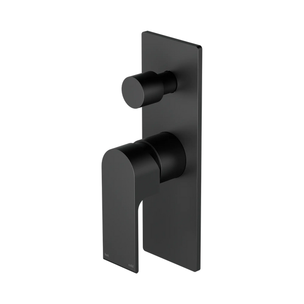 Nero Bianca Shower Mixer Diverter Matte Black