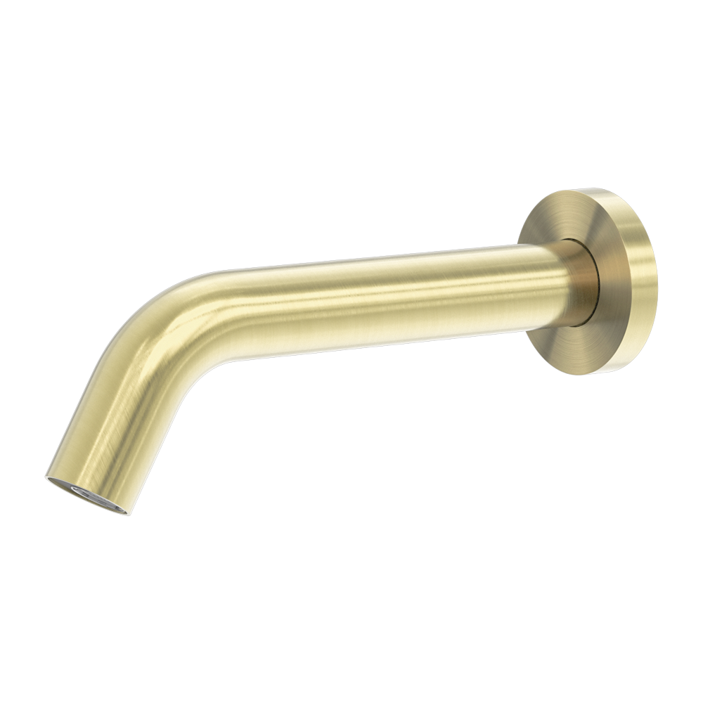 Nero Commercial Wall Mount Sensor Tap Brushed Gold