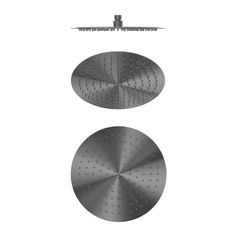 Nero Zen SS316L 300mm Round Shower Head Graphite