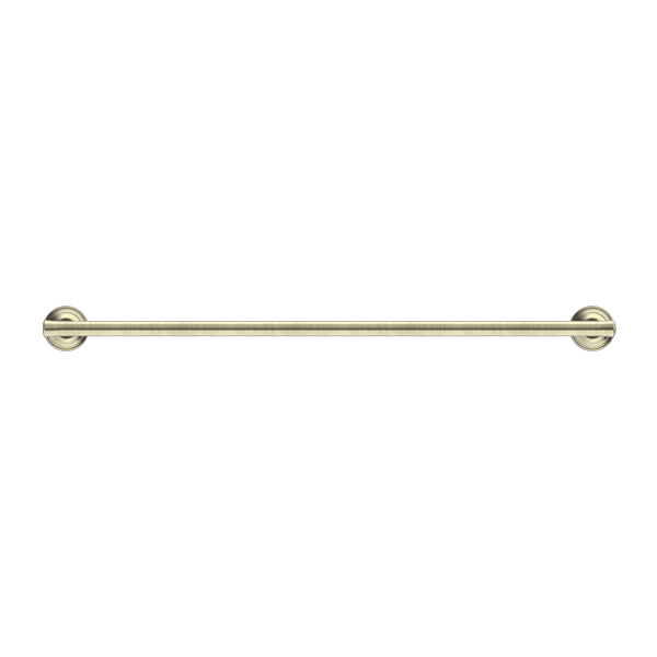 York Federation Double Towel Rail 600mm Aged Brass