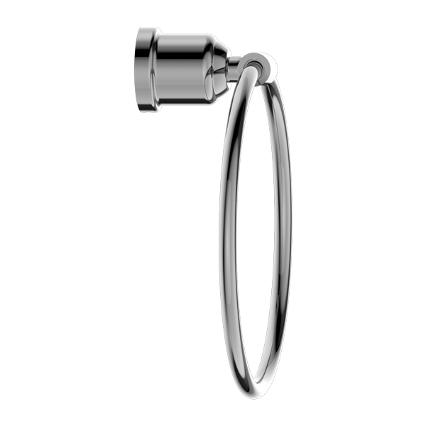 York Federation Towel Ring Chrome