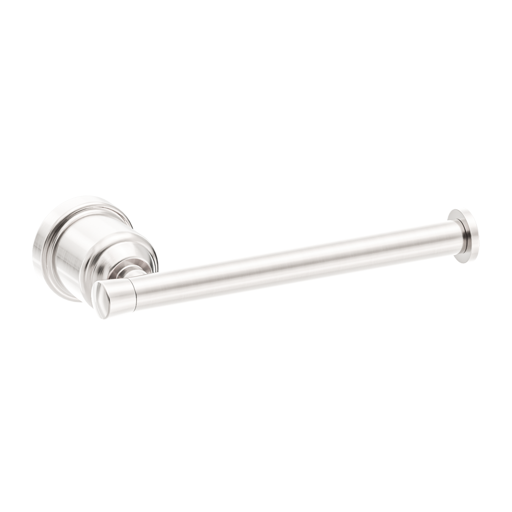 Nero York Toilet Roll Holder Brushed Nickel