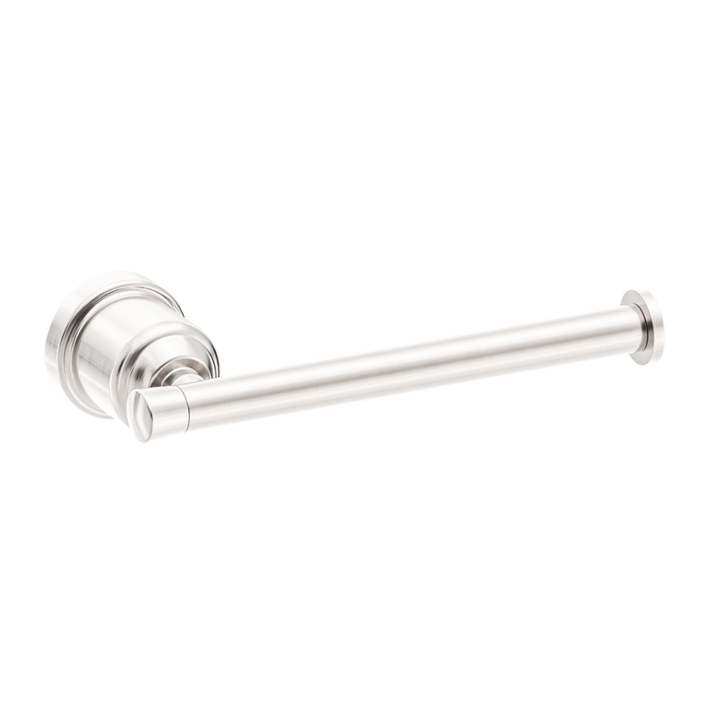 Nero York Toilet Roll Holder Brushed Nickel