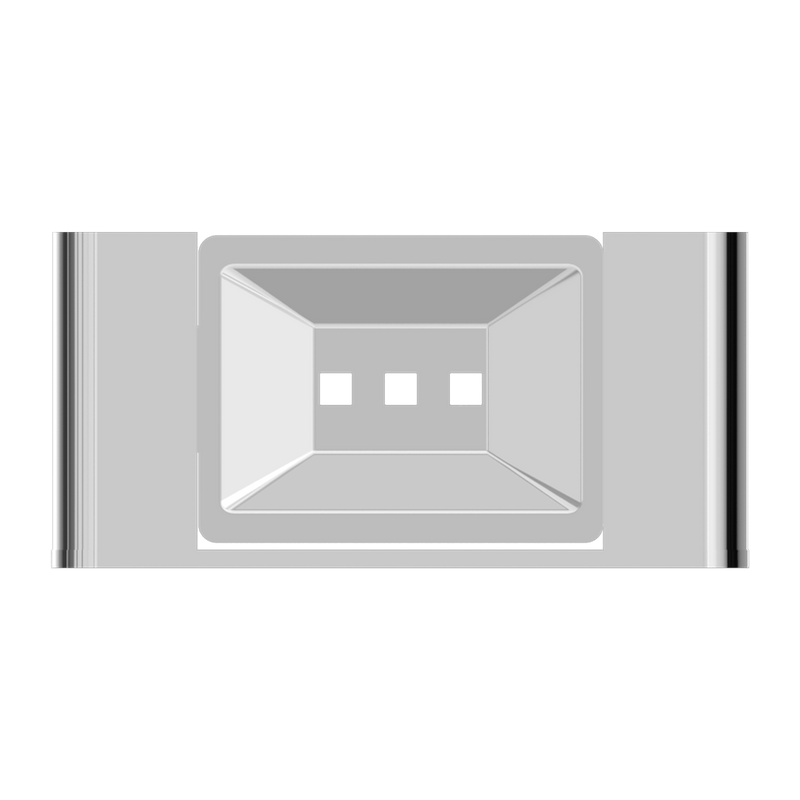 Nero Bianca Soap Dish Chrome