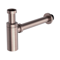 Nero 40mm Bottle Trap - Brushed Bronze