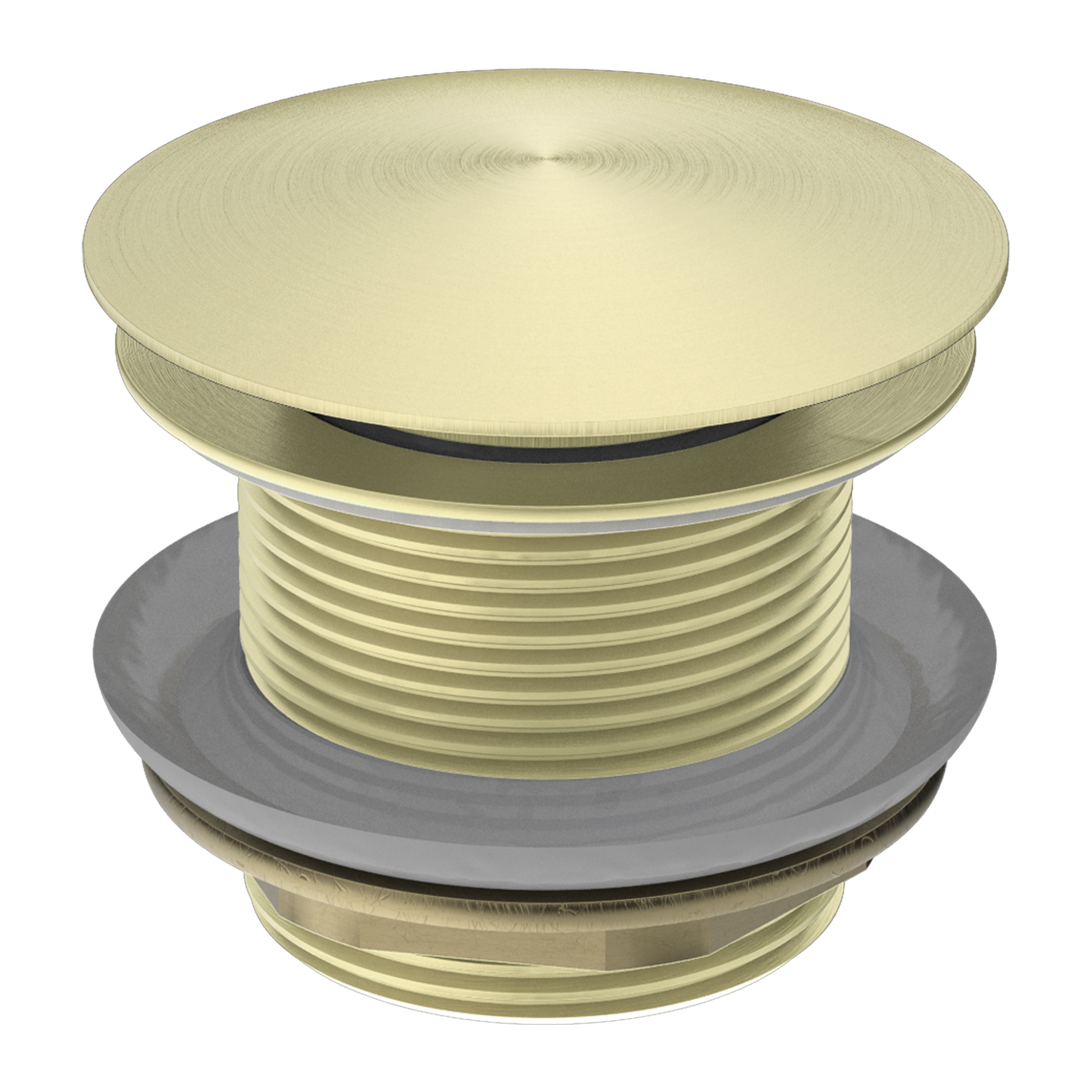 Nero 40mm Short Bath Waste Brushed Gold