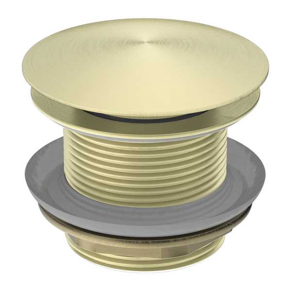 Nero 40mm Short Bath Waste Brushed Gold