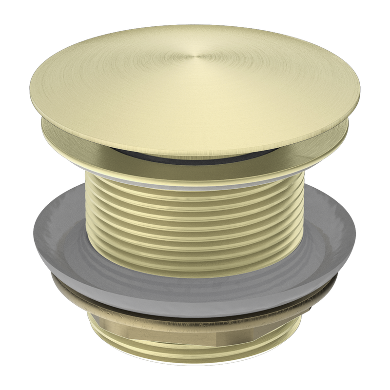 Nero 40mm Short Bath Waste Brushed Gold