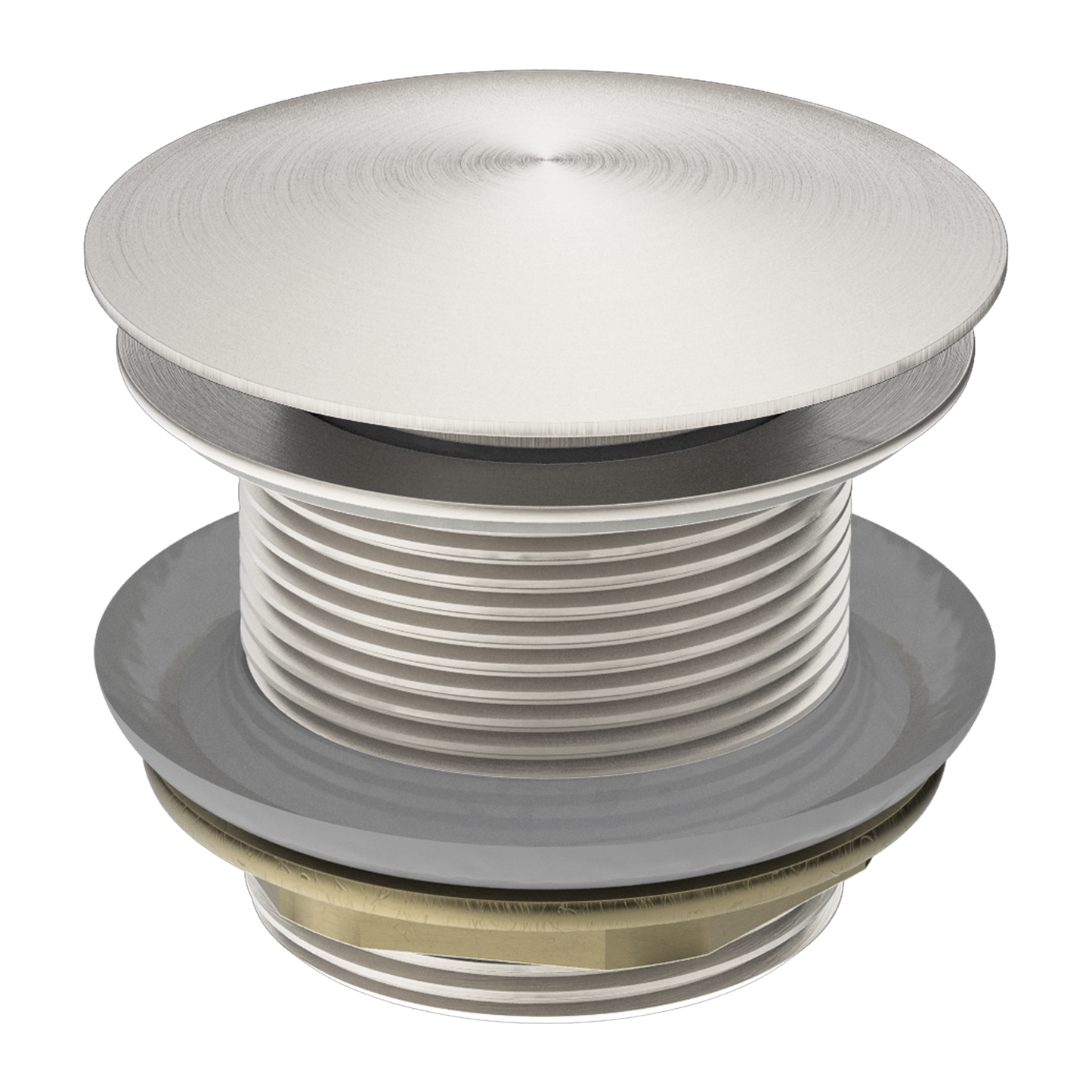 Nero 40mm Short Bath Waste Brushed Nickel