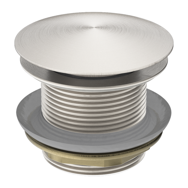 Nero 40mm Short Bath Waste Brushed Nickel